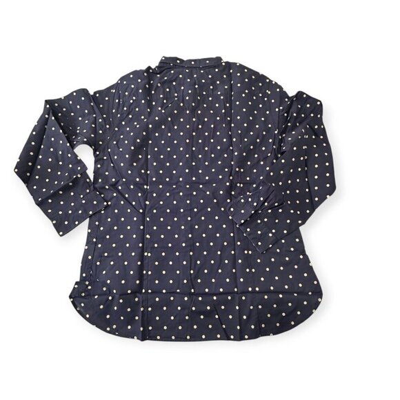 A set of 2 Uniqlo  Cotton Shirts,  Size XL, Blue dots, Black/white Gingham Check - Picture 5 of 16